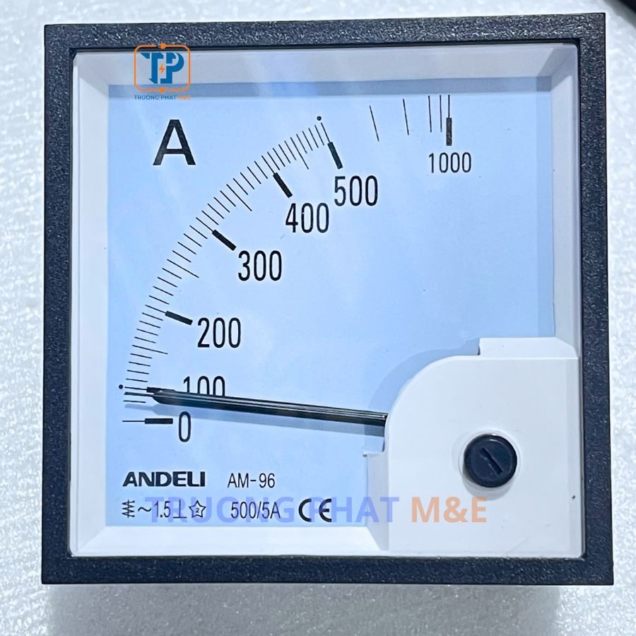 Đồng hồ ampe 500/5A